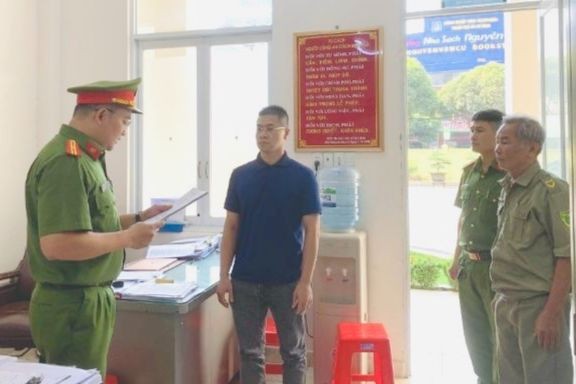 Cơ quan công an đang thi hành lệnh khởi tố, bắt tạm giam ông Nguyễn Quốc Vy Liêm 