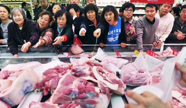 Thịt lợn trở nên khan hiếm ở Trung Quốc trong nhiều tháng qua