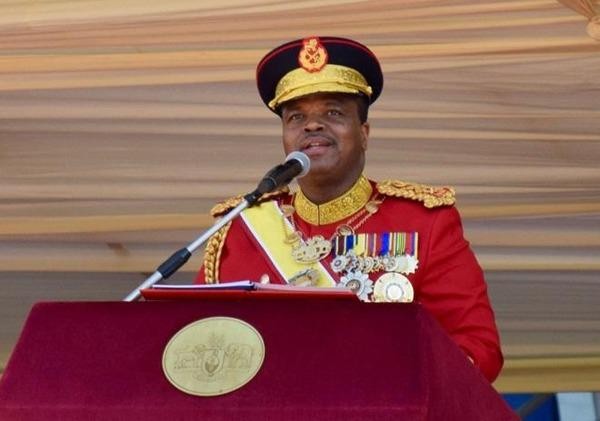 Chân dung Vua Mswati III 