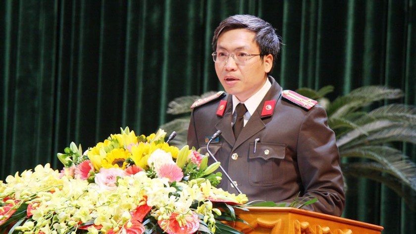 Đại tá Nguyễn Quốc Toản - Giám đốc Công an tỉnh Bắc Giang.