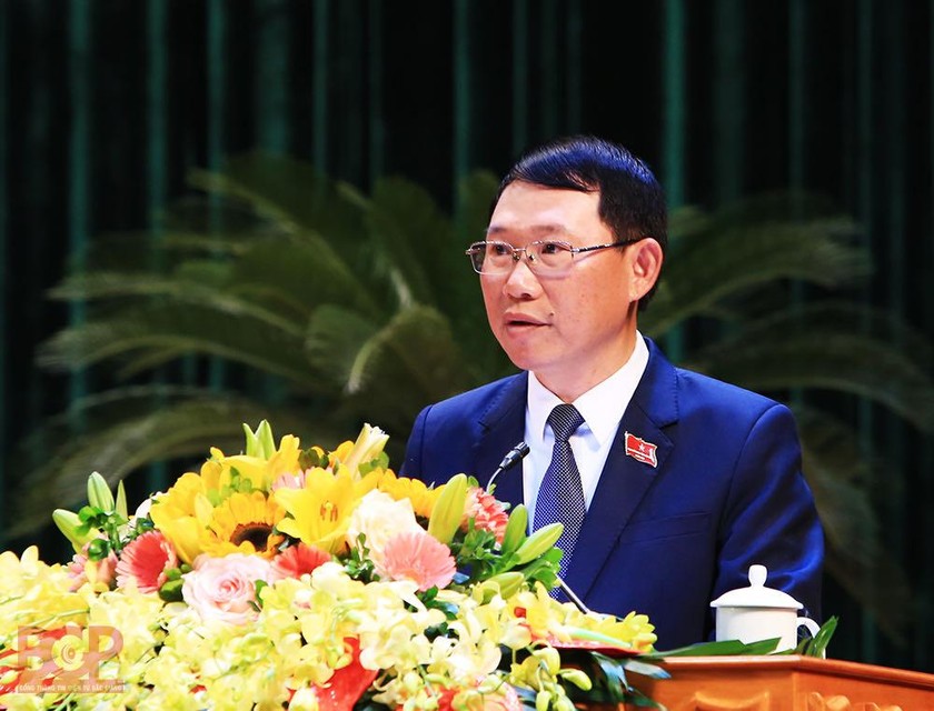 Đồng chí Lê Ánh Dương, Phó Bí thư Tỉnh ủy, Chủ tịch UBND tỉnh Bắc Giang.
