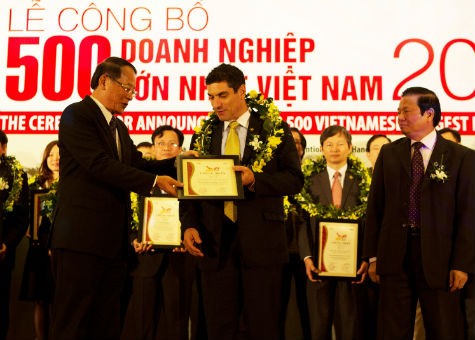 VIB xếp hạng 89 trong Top 500 doanh nghiệp lớn nhất Việt Nam năm 2013