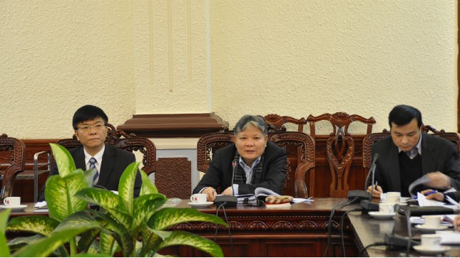 Bộ trưởng Hà Hùng Cường chủ trì phiên họp