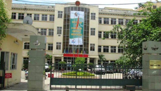 Trụ sở Bộ Tài nguyên và Môi trường tại đường Nguyễn Chí Thanh giờ do Tổng Công ty Tài nguyên và Môi trường Việt Nam quản lý