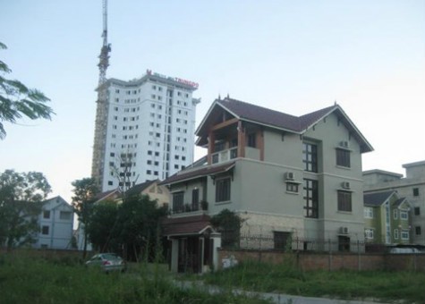 Dự án Khu đô thị Nam Nguyễn Sỹ Sách do Công ty Cổ phần Xây dựng Trung Đô làm chủ đầu tư