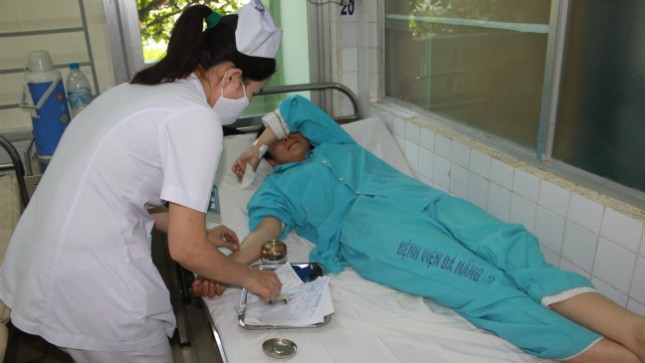 Chị Tuyết điều trị tại Bệnh viện Đà Nẵng
