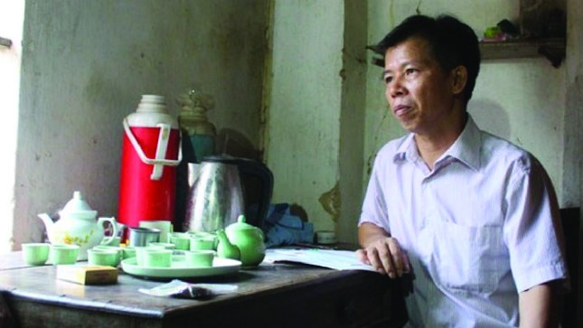 Ông Nguyễn Thanh Chấn ở Bắc Giang vẫn chưa biết khi nào mới được bồi thường