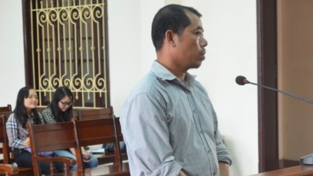 Bị cáo Nguyễn Thanh Tùng tại phiên phúc thẩm