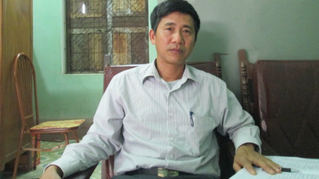 Phó Chủ tịch UBND xã Vũ Văn Vệ