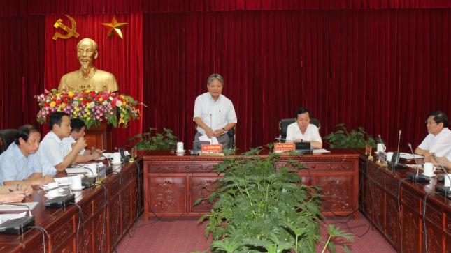 Bộ trưởng Tư pháp Hà Hùng Cường làm việc tại Lai Châu