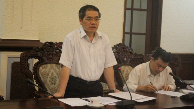 Thứ trưởng Đinh Trung Tụng phát biểu kết luận tại Hội nghị