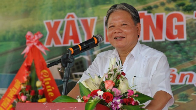 Bộ trưởng Hà Hùng Cường phát biểu chỉ đạo tại Lễ khởi công