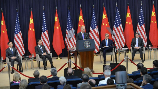 Giới chức Mỹ - Trung tại phiên khai mạc Đối thoại Chiến lược và Kinh tế 2013. Ảnh: Bộ Ngoại giao Mỹ