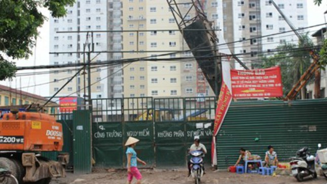 Dự án Thăng Long Garden (250 Minh Khai, HN) bị “tố” vi phạm xây dựng 2 năm, vẫn chưa bị xử lý