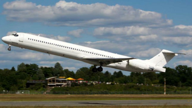 Máy bay MD-83 của Swiftair trước khi gặp nạn. Ảnh Internet