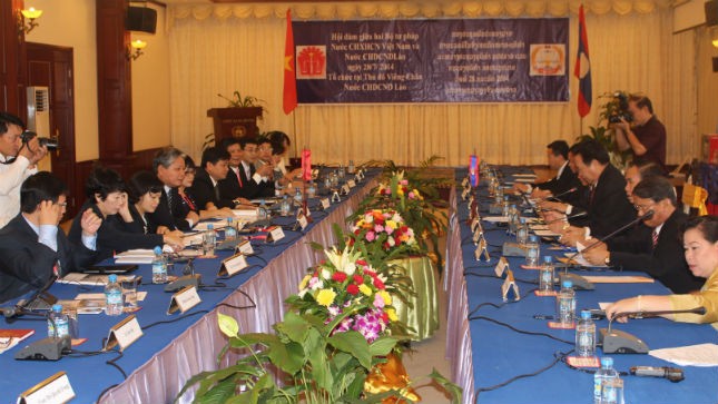 Tư pháp Việt - Lào  hợp tác toàn diện (Phần 1)