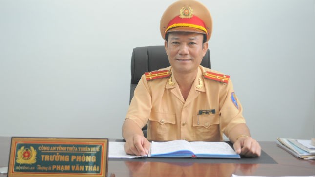 Thượng tá Phạm Văn Thái, Trưởng phòng CSGT Thừa Thiên Huế