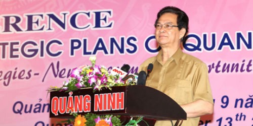 Thủ tướng Nguyễn Tấn Dũng phát biểu chỉ đạo Hội nghị