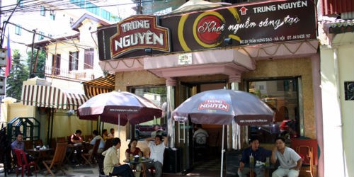 Cà phê Trung Nguyên, một thương hiệu của cà phê Việt