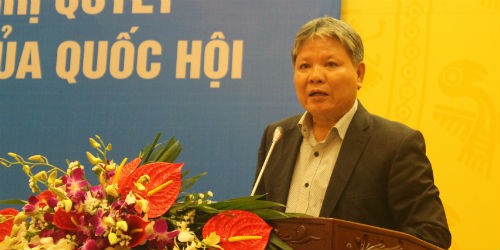 Bộ trưởng Hà Hùng Cường phát biểu kết luận Hội nghị