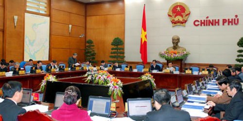 Chính phủ họp phiên chuyên đề về công tác xây dựng pháp luật