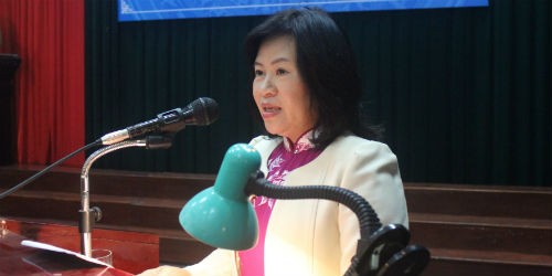 Thứ trưởng Nguyễn Thúy Hiền phát biểu tại Hội nghị
