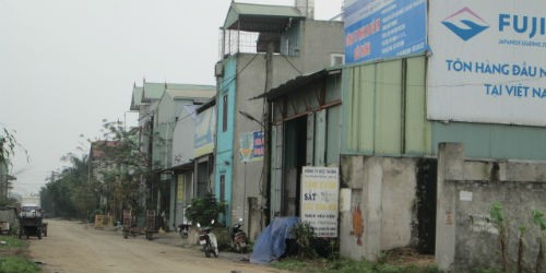 Một góc điểm tiểu thủ công nghiệp ở làng nghề Thanh Thùy