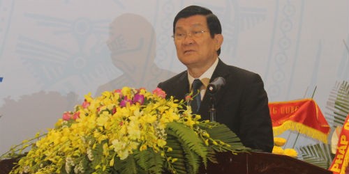 Chủ tịch nước Trương Tấn Sang phát biểu tại Đại hội đại biểu Luật sư toàn quốc lần thứ II