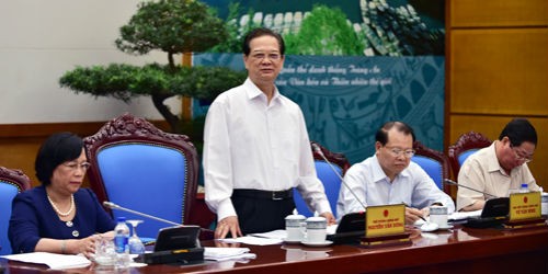 Thủ tướng Nguyễn Tấn Dũng phát biểu chỉ đạo Hội nghị
