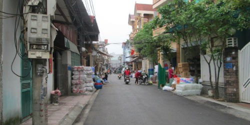 Làng Bắc Lãm, phường Phú Lương - nơi vẫn còn duy trì lệ “ra tuần” từ xưa