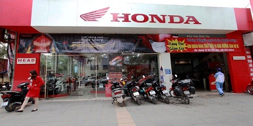 1 trong gần 700 cửa hàng HEAD – nơi mua và thay thế phụ tùng chính hiệu Honda