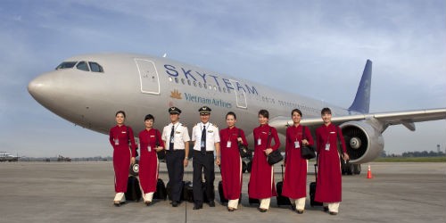 Cuối năm 2014, Vietnam Airlines được Tổ chức xếp hạng hàng không sân bay Skytrax xếp hạng 3 sao