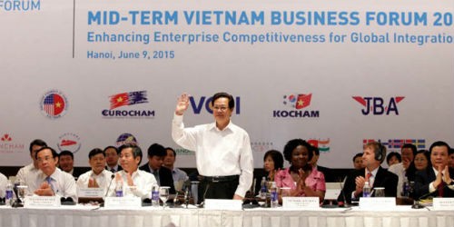 Thủ tướng Nguyễn Tấn Dũng tham dự diễn đàn. Nguồn: Internet