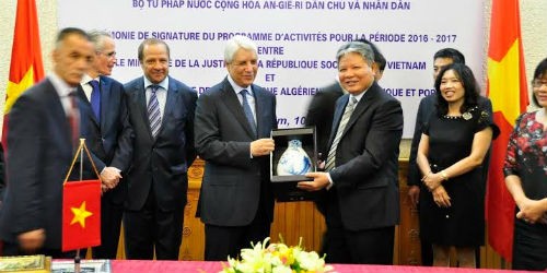 Tư pháp Việt Nam – Algeria: Tăng cường hợp tác toàn diện