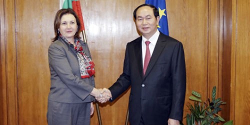 Bộ trưởng Trần Đại Quang thăm và làm việc tại Bulgari