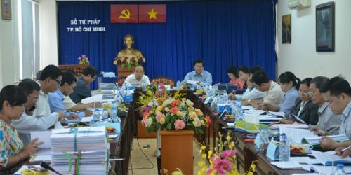 Ban giám khảo Cuộc thi viết Tìm hiểu Hiến pháp TP.Hồ Chí Minh