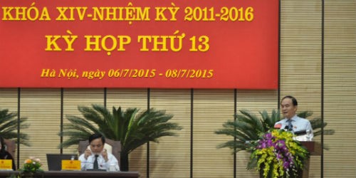 Phó Chủ tịch UBND TP.Hà Nội Nguyễn Ngọc Tuấn trả lời chất vấn