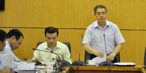 Thứ trưởng Đinh Trung Tụng phát biểu tại Hội nghị