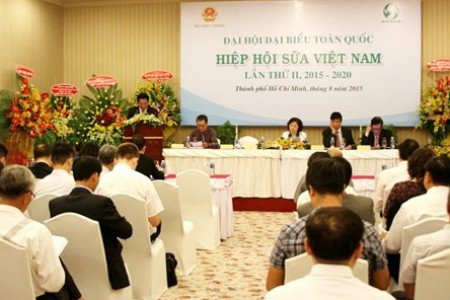 Quang cảnh Đại hội Hiệp hội sữa Việt Nam