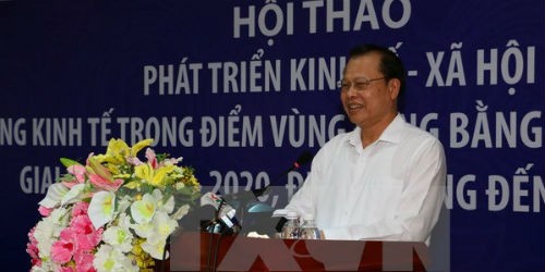 Phó Thủ tướng Vũ Văn Ninh, Trưởng ban Chỉ đạo Tây Nam bộ phát biểu chỉ đạo tại Hội nghị
