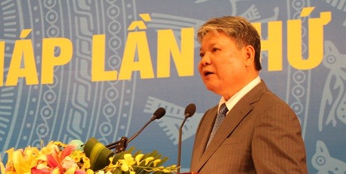 Bộ trưởng Hà Hùng Cường phát biểu tại Đại hội