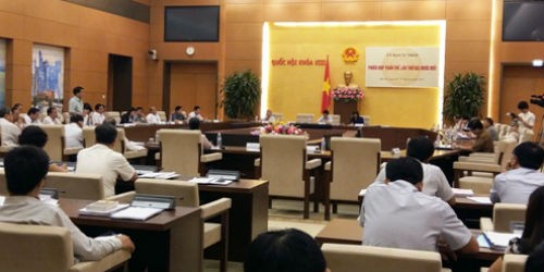 Phiên họp của Ủy ban Tư pháp Quốc hội