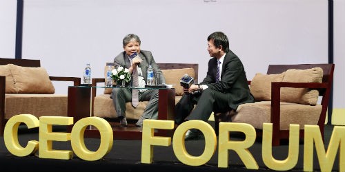 Bộ trưởng Hà Hùng Cường tại Chương trình Vietnam CEO Forum 2015