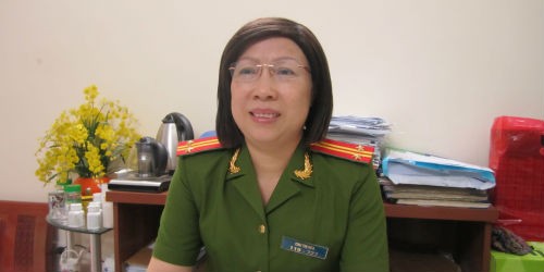 Trung tá Chu Thị Hoa