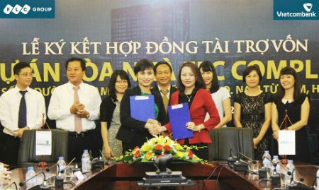 Vietcombank tài trợ 253 tỷ đồng Dự án FLC Complex 36 Phạm Hùng