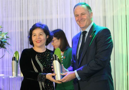 TGĐ Vinamilk nhận giải thưởng New Zealand - ASEAN
