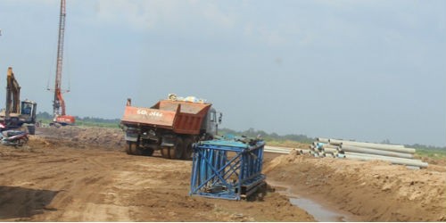 Nhiều gói thầu của dự án Nhà máy nhiệt điện Sông Hậu 1 đã được triển khai