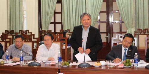 Bộ trưởng Hà Hùng Cường làm việc với Tỉnh ủy, HĐND, UBND tỉnh Thừa Thiên Huế