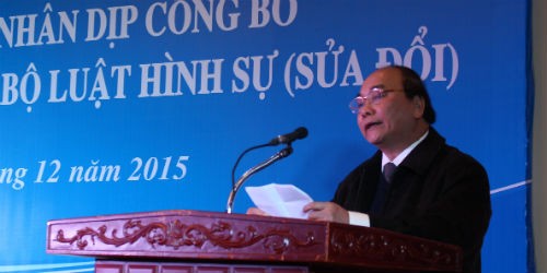 Phó Thủ tướng Nguyễn Xuân Phúc đề nghị Bộ Tư pháp khẩn trương trình Chính phủ kế hoạch triển khai 2 bộ luật và đôn đốc việc triển khai thực hiện
