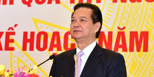 Thủ tướng Chính phủ Nguyễn Tấn Dũng phát biểu chỉ đạo hội nghị